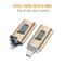 Richwell 3 in 1 OTG USB Drive Type C Lightning USB 3.0 16GB Metal Flash Drive