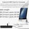 6 Port USB 2.0 Hub with SD TF Card Reader, Multi USB Splitter for Laptop & PC