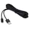 3m Micro USB Data & Charging Cable High Speed Sync Lead Black