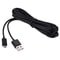 3m Micro USB Data & Charging Cable High Speed Sync Lead Black