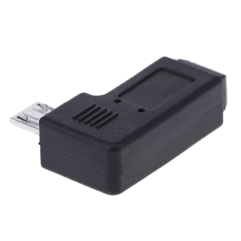 90 Degree Mini USB Female to Micro USB Male Adapter Right Angle Micro USB Converter