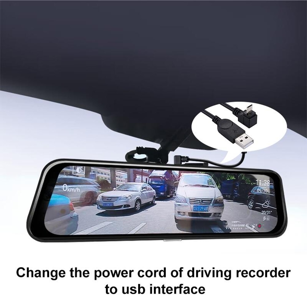 29cm 90 Degree Angled Micro USB to USB Charging & Data Cable for Fast Sync and Charging