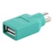 USB to PS/2 Adapter Mini DIN6 Keyboard Mouse Converter