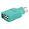 USB to PS/2 Adapter Mini DIN6 Keyboard Mouse Converter