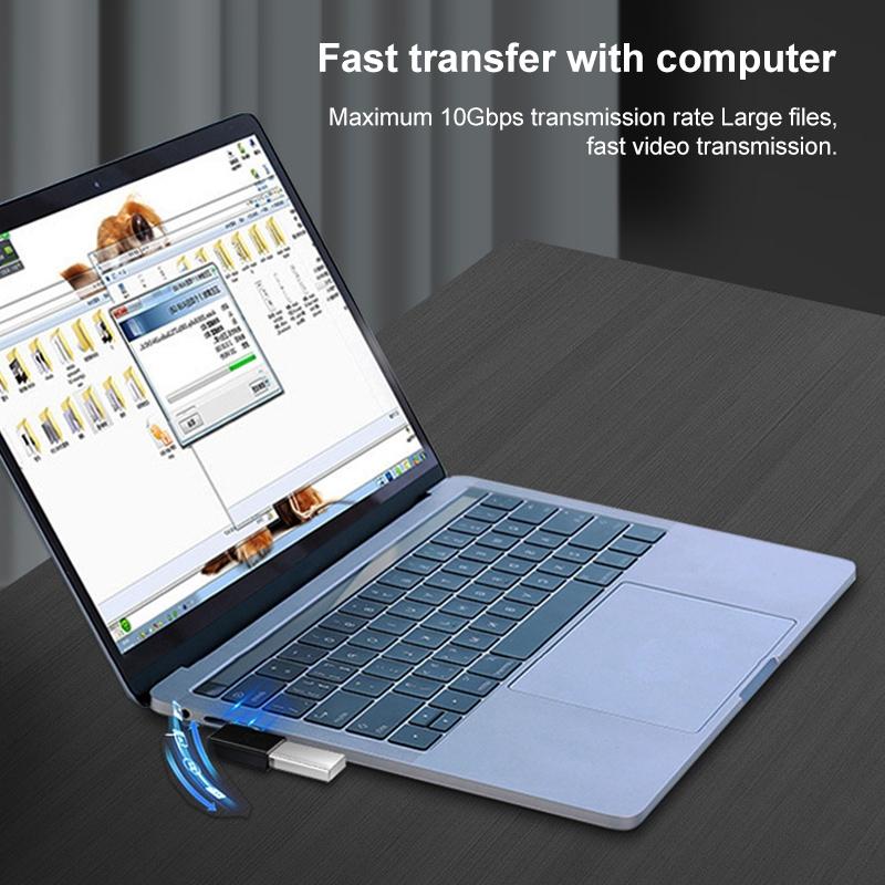 USB 3.0 Female to Male Adapter for Fast Charging and Data Transfer