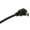 90° Mini USB to USB Adapter Cable 29cm Compact Right Angle USB Cable for Tight Spaces
