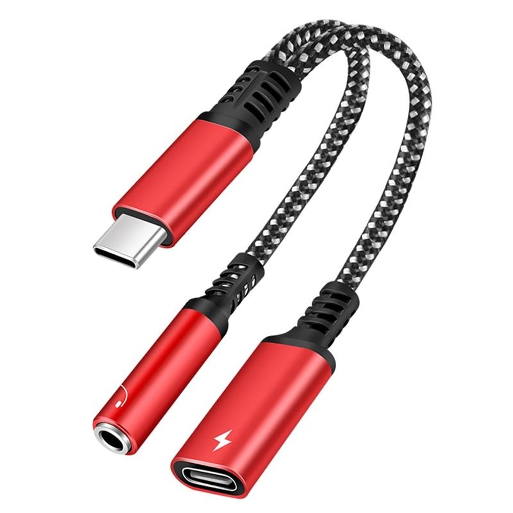 USBC Audio Adapter With 60W PD Fast Charging And 35mm Headphone Jack 6