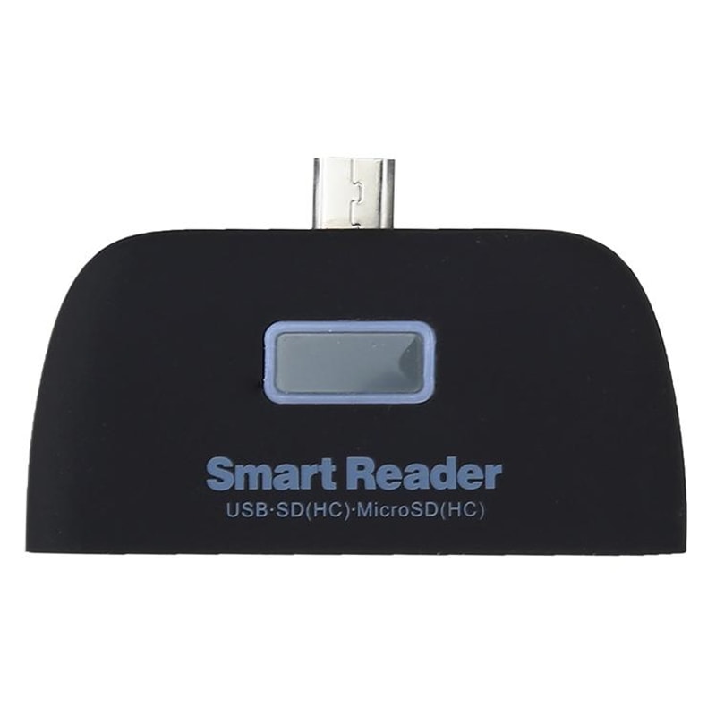 4-in-1 OTG Card Reader USB Adapter for Android Micro USB Devices