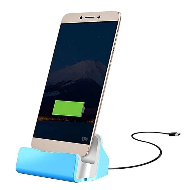 USB C Charging Dock Station with Data Sync Stand for Type C Devices