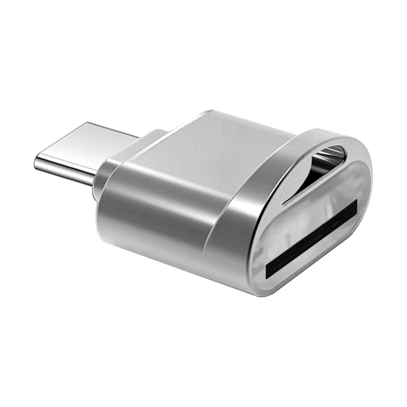 USB C Micro SD Card Reader OTG Adapter Compact Type C Memory Card Reader