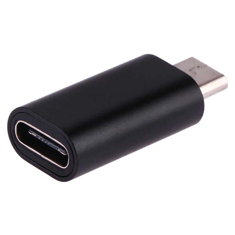 USB C To Micro USB Adapter For Fast Charging And Data Sync Compact Converter Black 1