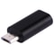 USB C To Micro USB Adapter For Fast Charging And Data Sync Compact Converter Black 2