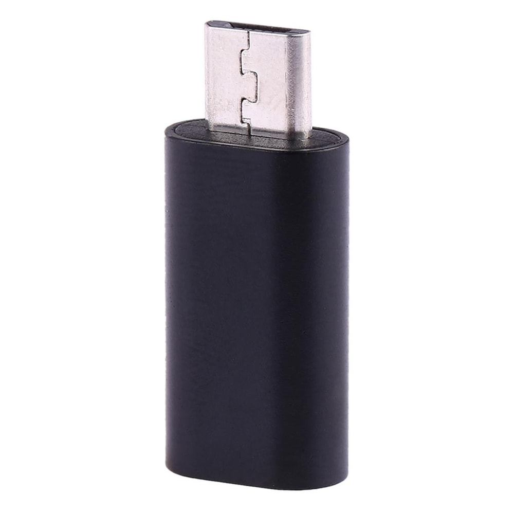 USB C To Micro USB Adapter For Fast Charging And Data Sync Compact Converter Black 3