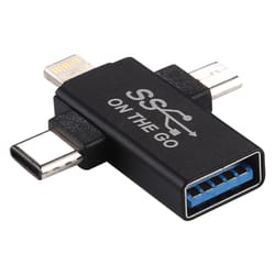 3-in-1 usb otg adapter fast data transfer for iphone android and usb c devices