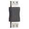 USB Female to Female Adapter 3 Pack USB Coupler Connector for Data Transfer and Charging