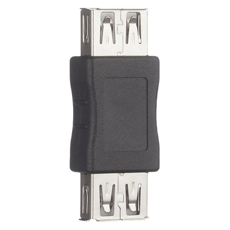 USB Female to Female Adapter 3 Pack USB Coupler Connector for Data Transfer and Charging