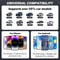 Wireless CarPlay & Android Auto Adapter USB-A USB-C Plug & Play Dual Port Car Connectivity Adapter