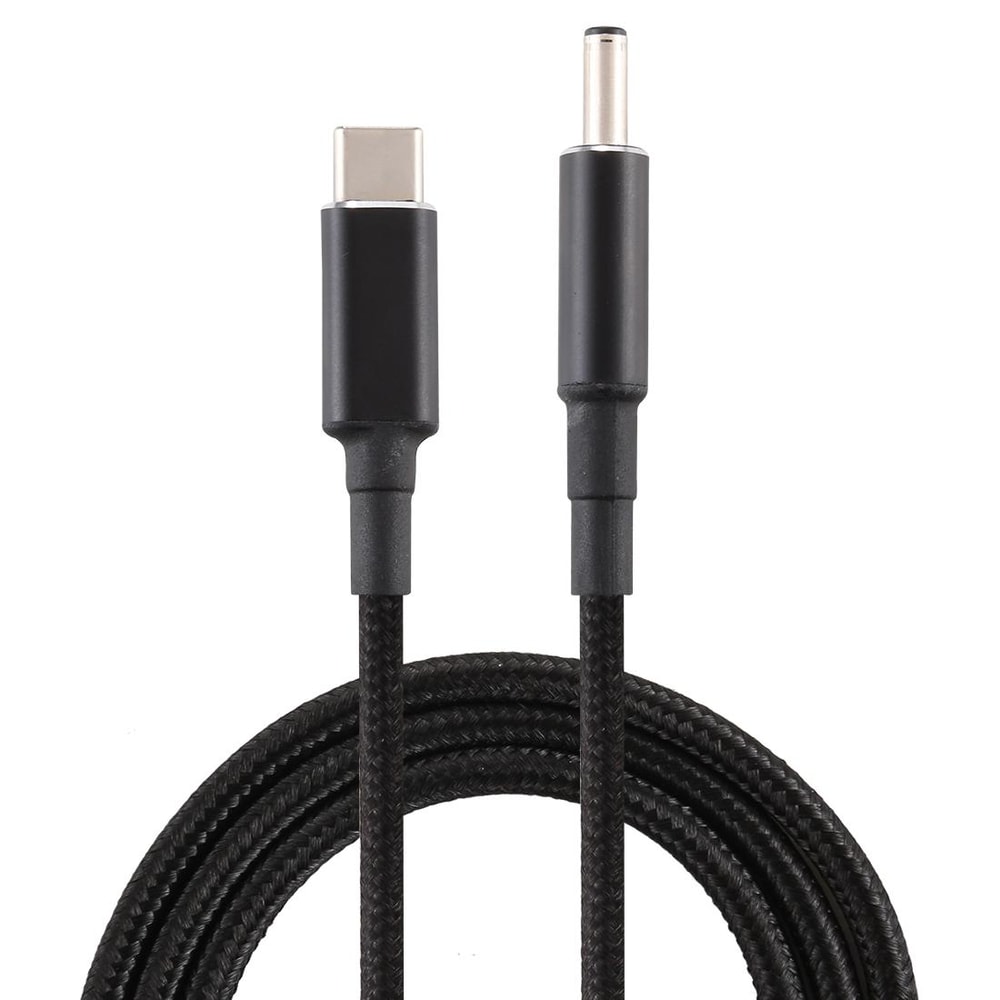 USB-C to Dell 4.5x3.0mm Charging Cable Adapter for Dell Laptops Power Connection Cord