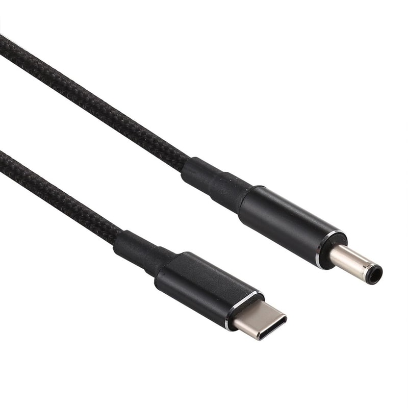 USB-C to Dell 4.5x3.0mm Charging Cable Adapter for Dell Laptops Power Connection Cord