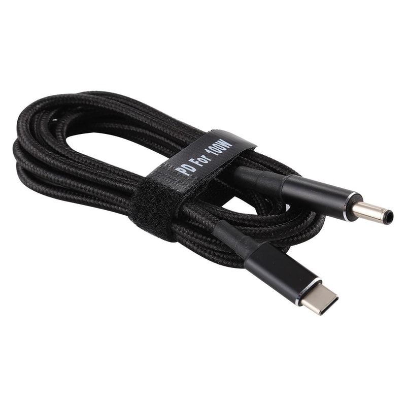 USB-C to Dell 4.5x3.0mm Charging Cable Adapter for Dell Laptops Power Connection Cord