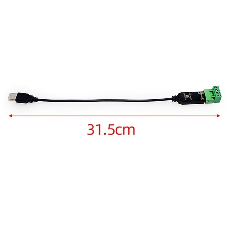 RS485 to USB Adapter Cable for CNC, Modem & Industrial Serial Communication