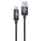 CA204C 18W USB to USB-C Braided Charging & Data Cable 1m Gun Grey