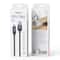 CA204C 18W USB to USB-C Braided Charging & Data Cable 1m Gun Grey