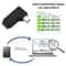 90 Degree Mini USB Right Angle Male to Female Extension Adapter USB 2.0 Black