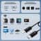 USB to HDMI Cable Screen Mirroring Adapter and Play HD Display Converter 70cm