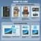 USB to HDMI Cable Screen Mirroring Adapter and Play HD Display Converter 70cm