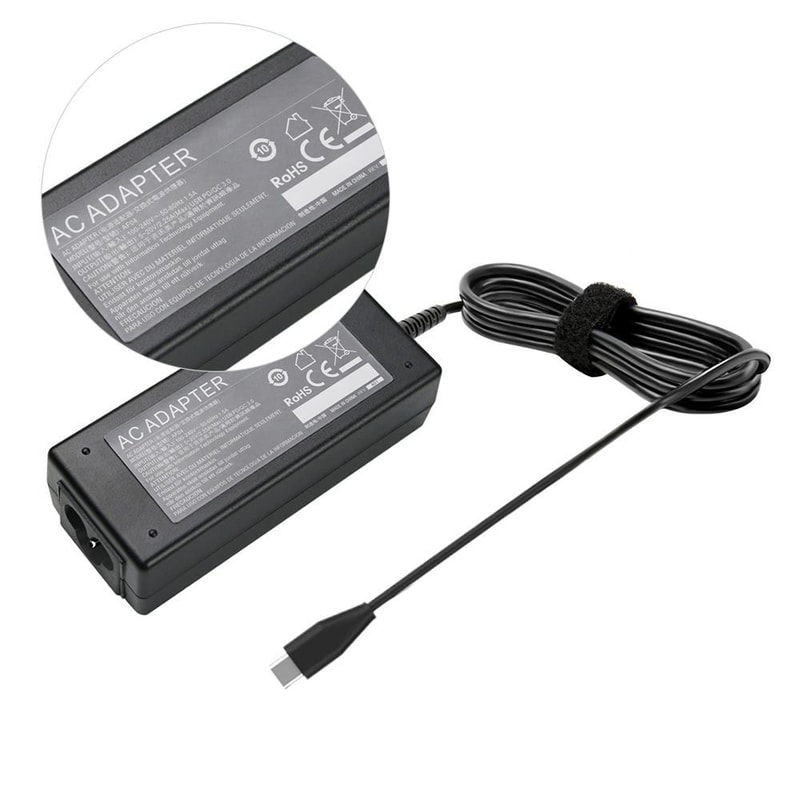 45W USB-C ThinkPad Laptop Power Adapter Charger