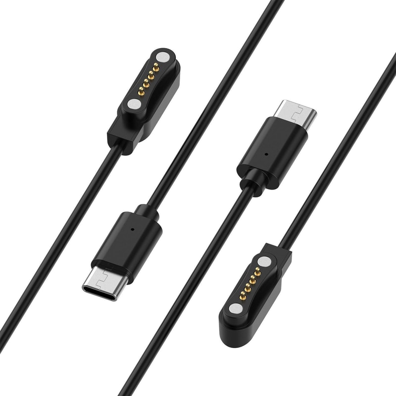 Note Magnetic USB-C Charging Cable 1m Fast Charge Replacement Cord for AI Voice Recorder