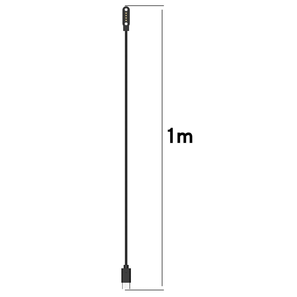 Note Magnetic USB-C Charging Cable 1m Fast Charge Replacement Cord for AI Voice Recorder