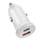 PowerDrive 20W Fast Charging Car Charger with USB-C PD & QC 3.0 Dual Ports