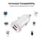 PowerDrive 20W Fast Charging Car Charger with USB-C PD & QC 3.0 Dual Ports