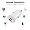 PowerDrive 20W Fast Charging Car Charger with USB-C PD & QC 3.0 Dual Ports