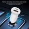 PowerDrive 20W Fast Charging Car Charger with USB-C PD & QC 3.0 Dual Ports