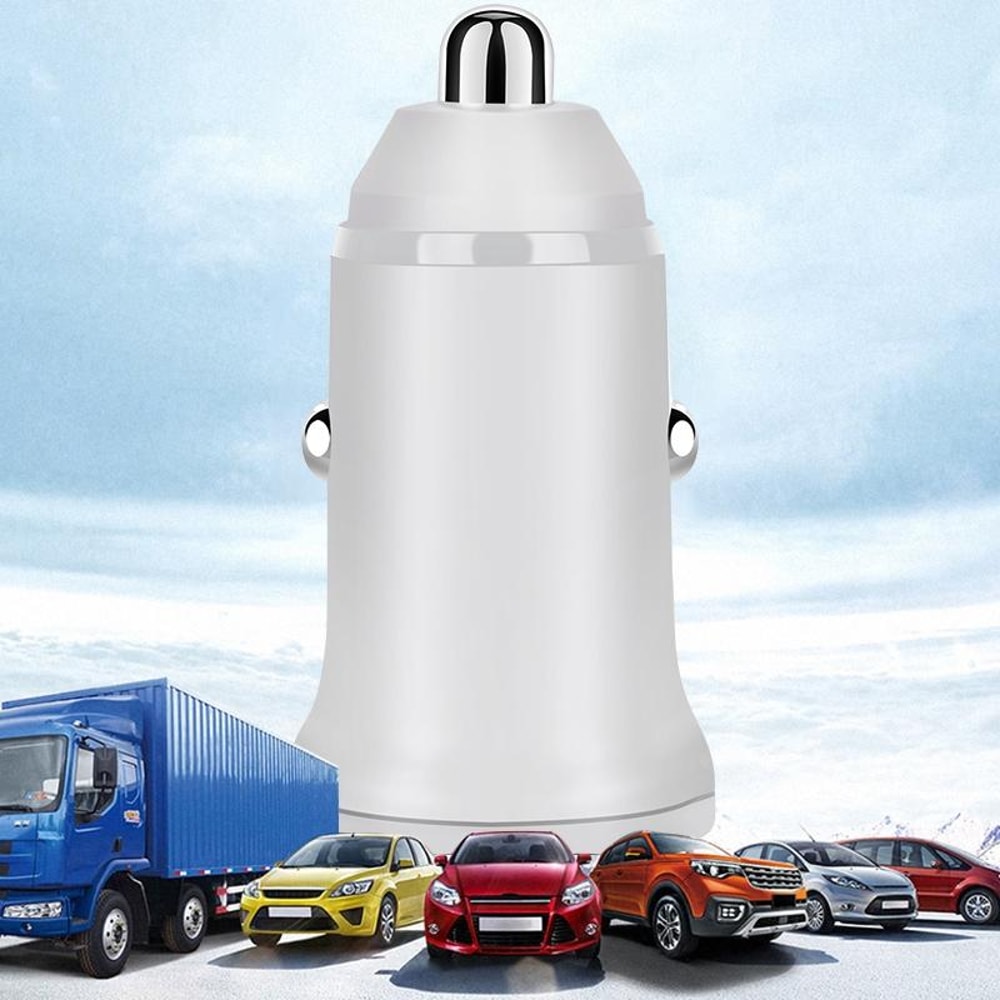 PowerDrive 20W Fast Charging Car Charger with USB-C PD & QC 3.0 Dual Ports