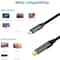 USB-C to Mini DisplayPort Adapter Cable 1.8M High-Speed Display Connector