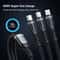 Fast Charging Braided Data Cable 66W USB to Lightning USB Micro USB