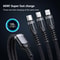 Fast Charging Braided Data Cable 66W USB to Lightning USB Micro USB