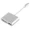 Premium USB C Multiport Adapter Hub with 4K HDMI VGA USB