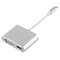 Premium USB C Multiport Adapter Hub with 4K HDMI VGA USB