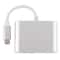 Premium USB C Multiport Adapter Hub with 4K HDMI VGA USB