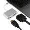 Premium USB C Multiport Adapter Hub with 4K HDMI VGA USB