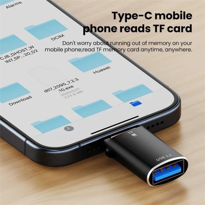 Premium USB Card Reader USB C OTG Adapter