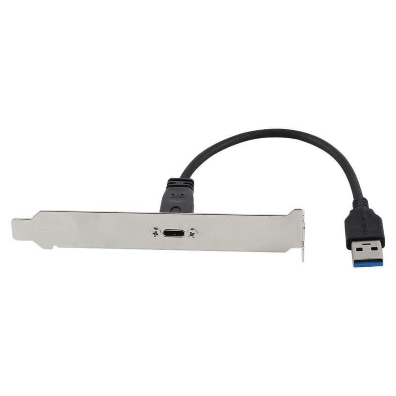 Premium USB Extension Cable with USB Male to Female Panel Bracket Header