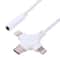 Premium Dual Interface USB Lightning to Audio Adapter Cable