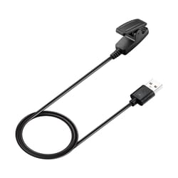 premium garmin replacement charging cable clip usb smart watch charger cable for forerunner & lily
