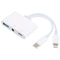Portable USB Multifunction Audio & Charging Adapter USB Audio